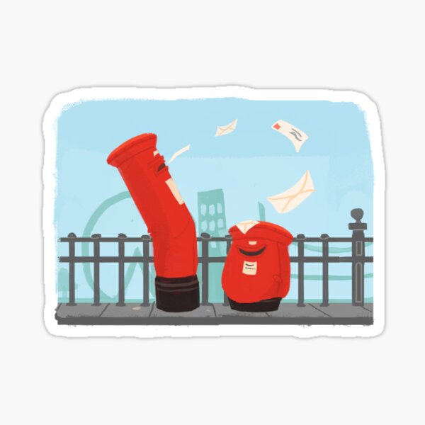 Item preview, London Letterboxes designed and sold by doodledate.