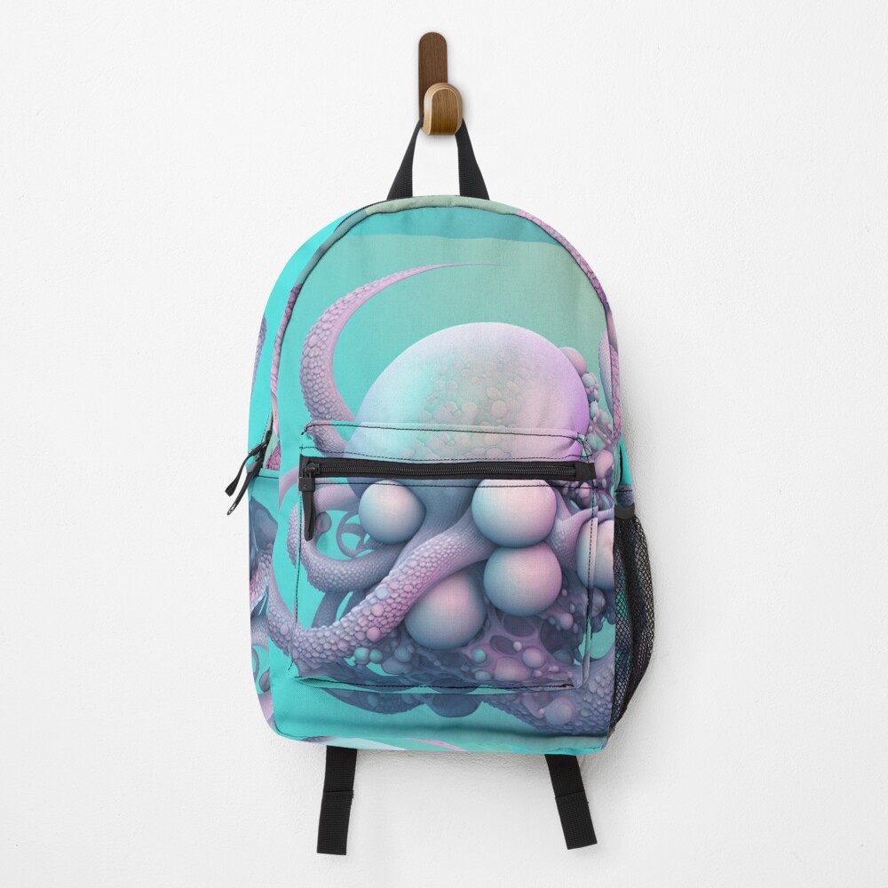 Vista previa del artículo con la obra «Mochila», diseñado y vendido por MrUtDesign.