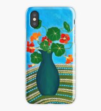 My Nans Nasturtiums iPhone Case