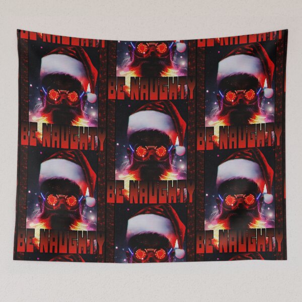 Item preview, Cyberpunk Santa - Evil Santa - For Creepmas and Gothmas designed and sold by RabbitLair.
