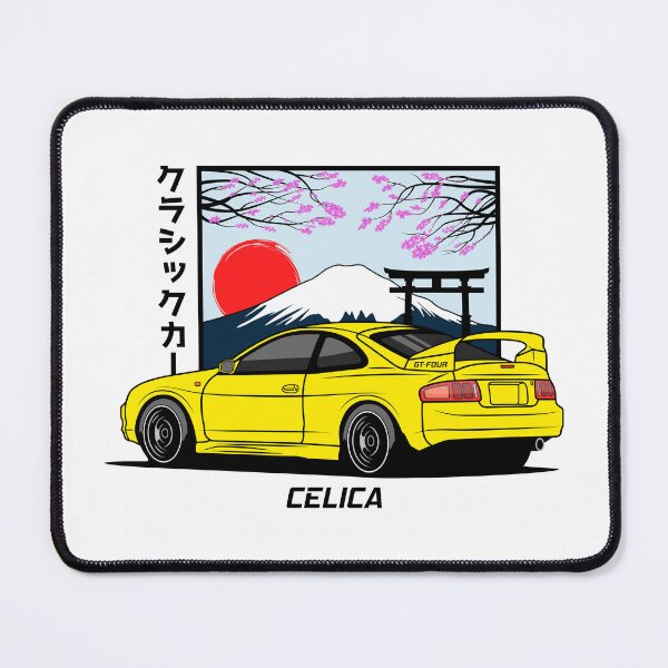 Item preview, Yellow Celica Racing Legend JDM Style designed and sold by goldentuners.