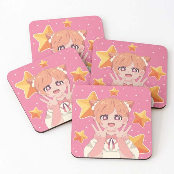 Item preview, Cute Anime Gcirl with Stars designed and sold by RepublicOfFire.