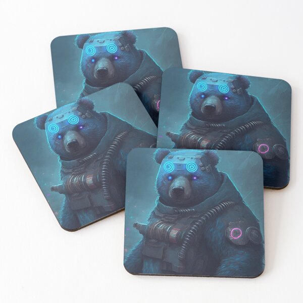 Item preview, Bear from the future designed and sold by AnimalArtPhotos.