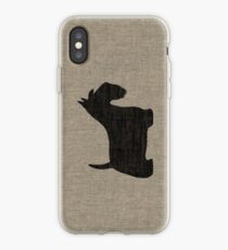 Scottish Terrier Silhouette(s) iPhone Case