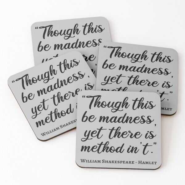 Item preview, Hamlet Quote III - Handwritten Style designed and sold by Lemon Pepper.