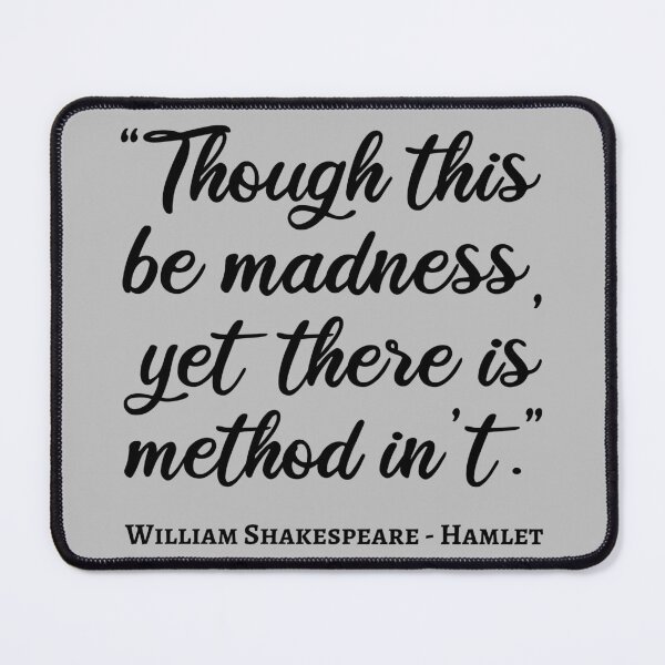 Item preview, Hamlet Quote III - Handwritten Style designed and sold by Lemon Pepper.