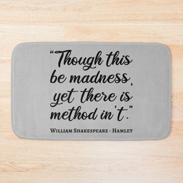 Item preview, Hamlet Quote III - Handwritten Style designed and sold by Lemon Pepper.
