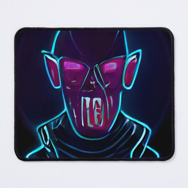 Artikelvorschau, Abstrakter Neon-Cyberpunk-Vampir entworfen und verkauft von OddUnderground.