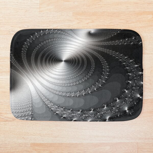 Item preview, Brillo plateado fractal designed and sold by dasraiser.