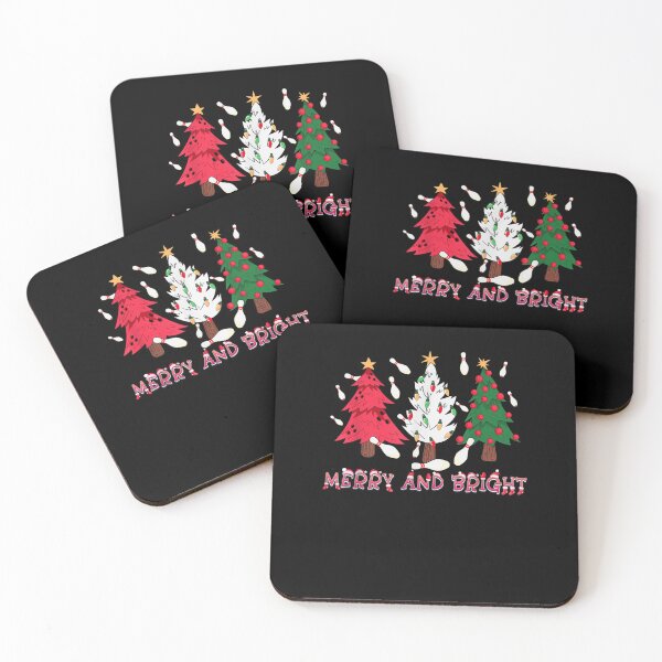 Item preview, Merry And Bright Christmas Tree Bowling Family Christmas 22 Tshirt designed and sold by Glitche-Shop.
