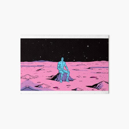 Dr. Manhattan Alone in the Comsos Art Board Print