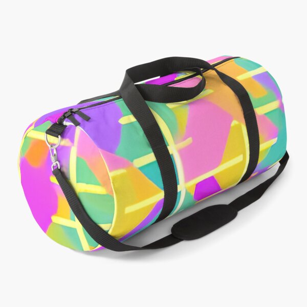 Item preview, Pastel neon geometric pattern designed and sold by FinaSusu.