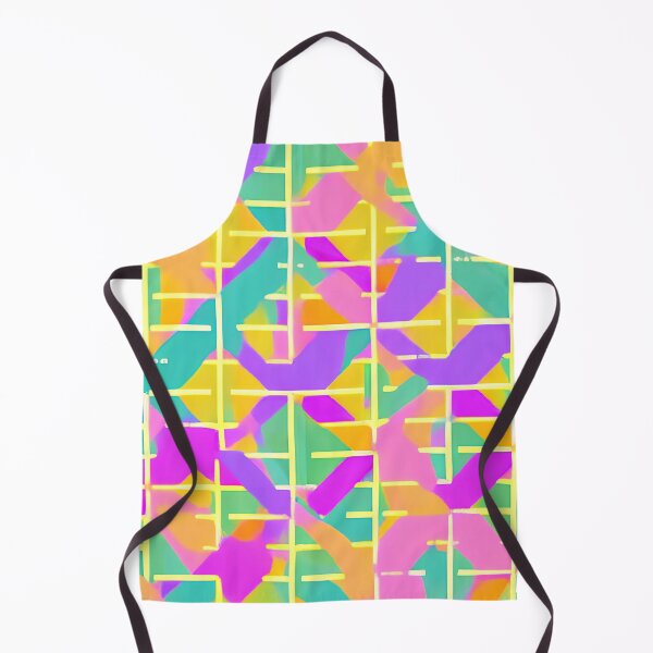 Item preview, Pastel neon geometric pattern designed and sold by FinaSusu.