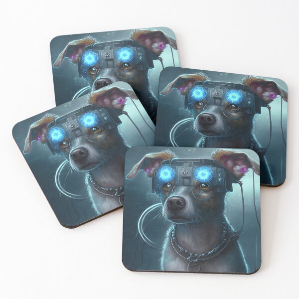 Item preview, Cyberdog steampunk designed and sold by AnimalArtPhotos.