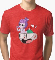 Cuphead Tri-blend T-Shirt
