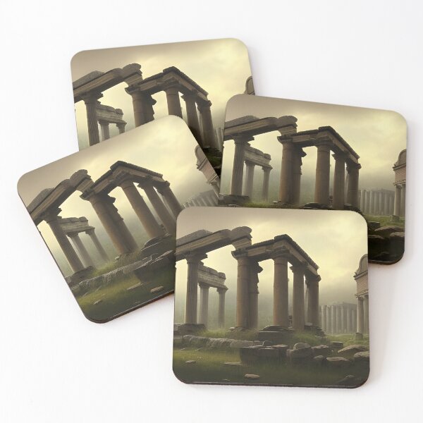 Item preview, Ancient ruins landscape designed and sold by REALDesign-Shop.