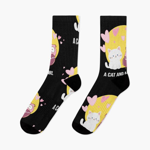 Item preview, a cat and an owl funny pet owner designed and sold by Experience21.