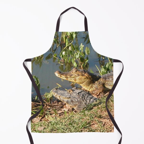 Item preview, Brazilian Caimans Alligators Crocodiles Swamp Wildlife, Pantanal, Brazil designed and sold by worldways.