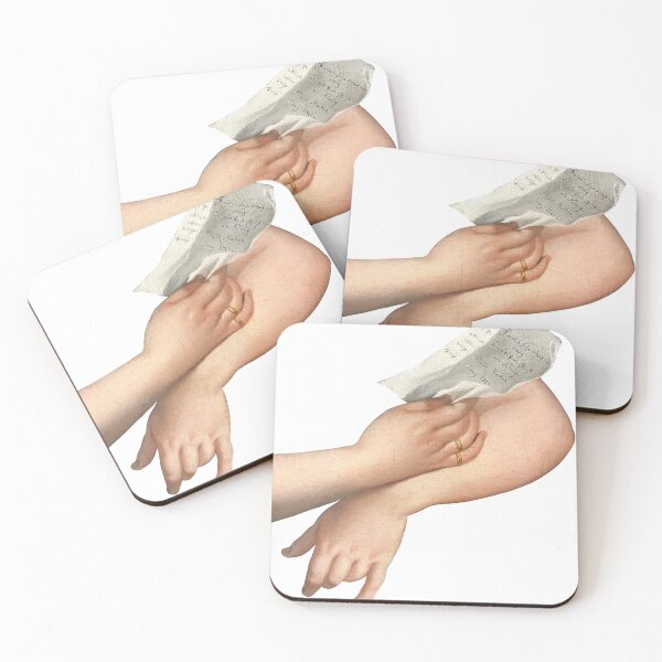 Item preview, Hands with letter detail Renaissance aesthetic designed and sold by elinaarbidane.