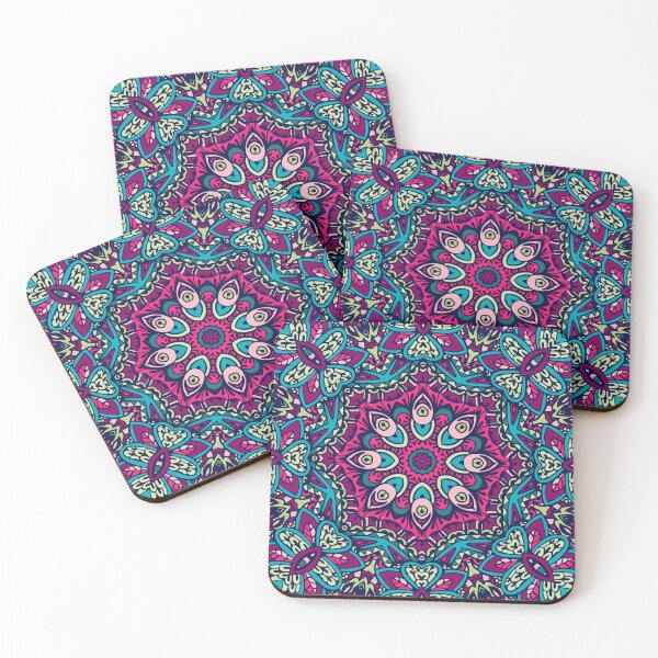 Item preview, Dabbing Through The Snow,seamless,pattern,mandala pattern designed and sold by BROWNEESHOUSE.