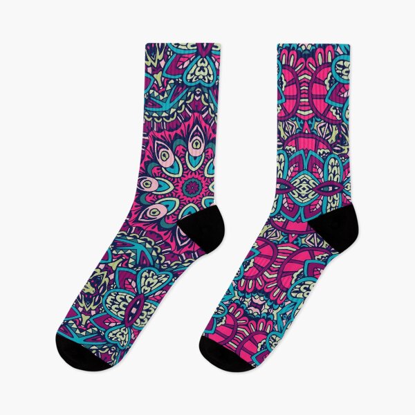 Item preview, Dabbing Through The Snow,seamless,pattern,mandala pattern designed and sold by BROWNEESHOUSE.