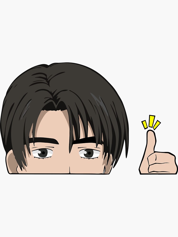 Takumi Fujiwara Thumbs Up Peeker