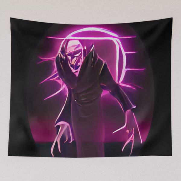 Artikelvorschau, Abstrakt Neon Synthwave Nosferatu Vampir entworfen und verkauft von OddUnderground.