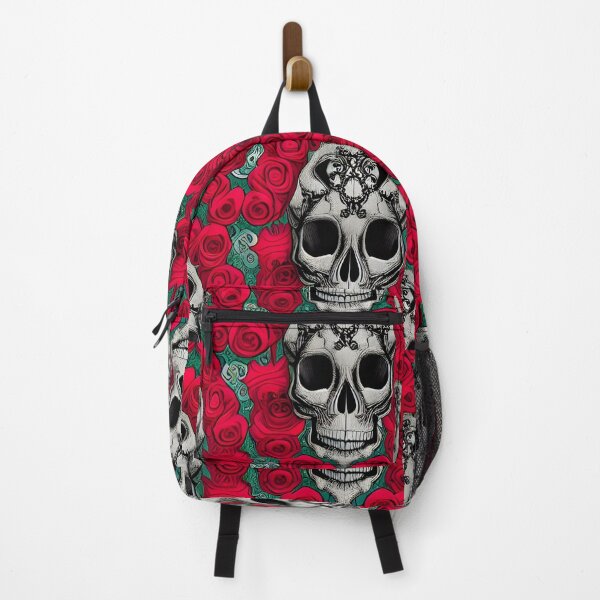 Item preview, Skulls and roses designed and sold by FineArtworld7.