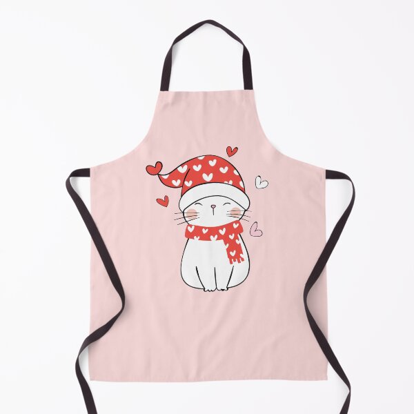 Item preview, Kawaii Christmas Cat  designed and sold by PlumBlushCo.