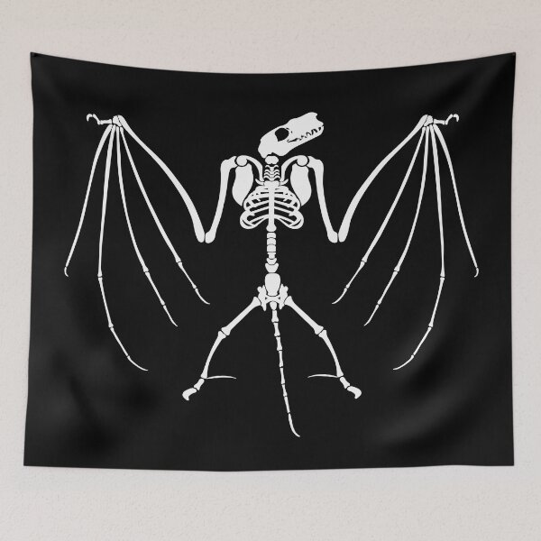 Item preview, Bat skeleton designed and sold by camelsvg.