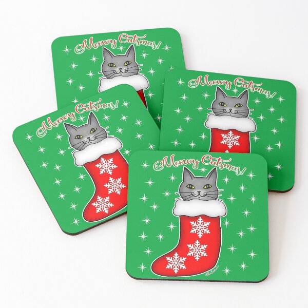 Item preview, Meowy Catsmas! designed and sold by Lois Eastlund.