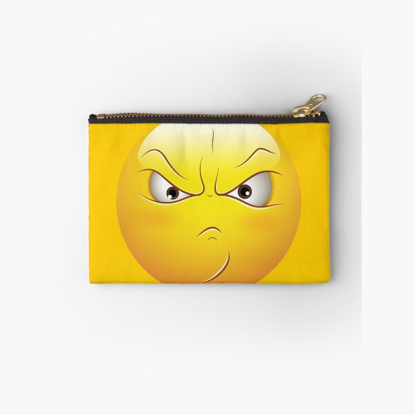 Item preview, Angry Smiley Face Emoticon designed and sold by allovervintage.