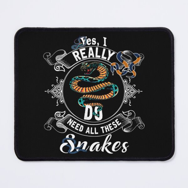 Item preview, Yes, I Really Do Need All These Snakes Funny Ball Python with Corn Hognose Carpet Snake Reptile designed and sold by OsbaldoCollier.