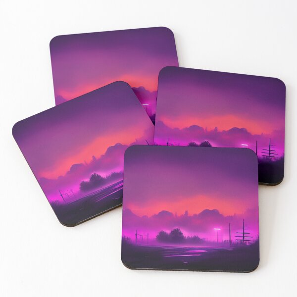 Item preview, SA2156(Sunset with power lines in the foreground) designed and sold by aryan-gallery.