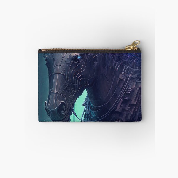 Item preview, Cyberpunk horse futuristic designed and sold by AnimalArtPhotos.