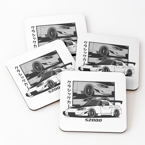 Item preview, White S2K Racing Legend JDM Style designed and sold by goldentuners.
