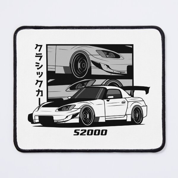 Item preview, White S2K Racing Legend JDM Style designed and sold by goldentuners.