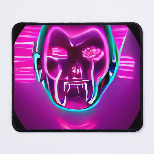 Artikelvorschau, Abstrakter Neon-Cyberpunk-Vampir #2 entworfen und verkauft von OddUnderground.