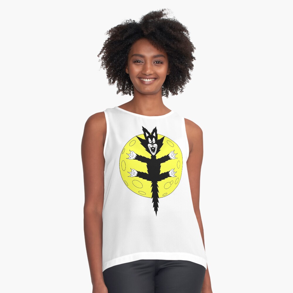 Item preview, Sleeveless Top designed and sold by Catinorbit.