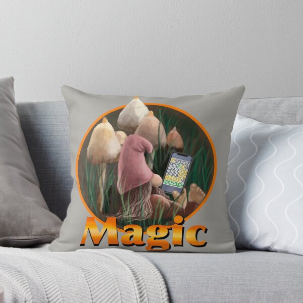 Item preview, Magic Mushrooms Wordle Gnome designed and sold by TheArtCave.