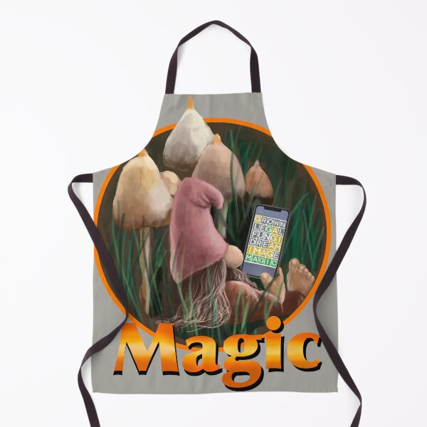 Item preview, Magic Mushrooms Wordle Gnome designed and sold by TheArtCave.
