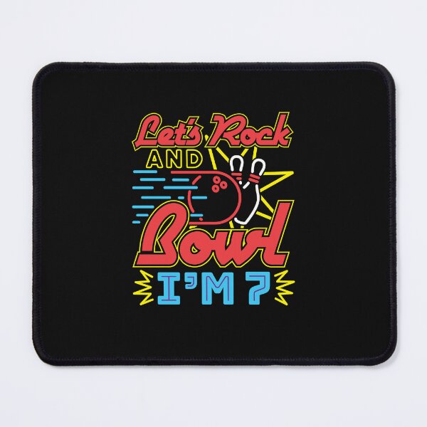 Item preview, Bowling Birthday Let's Rock and Bowl I'm 7 designed and sold by jaygo.