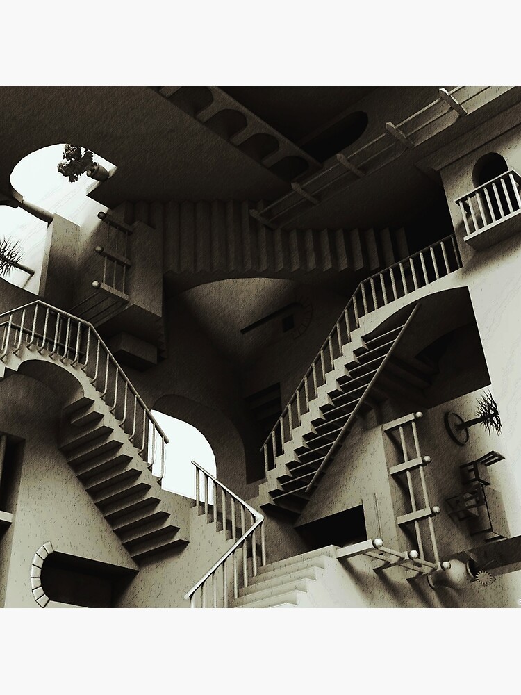 Disover Artwork By Maurits cornelis Escher ( 1898 - 1972 ), Netherlands Canvas