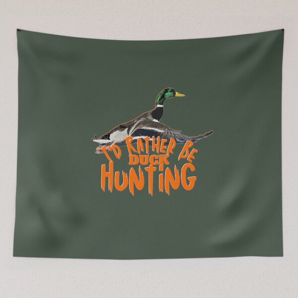 Item preview, Rather Be Duck Hunting Flying Mallard designed and sold by LifeCrush.