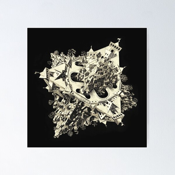Item preview, Artwork By Maurits cornelis Escher ( 1898 - 1972 ), Netherlands designed and sold by space company ®.