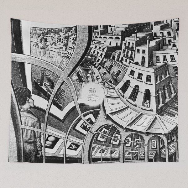 Item preview, Artwork By Maurits cornelis Escher ( 1898 - 1972 ), Netherlands designed and sold by space company ®.