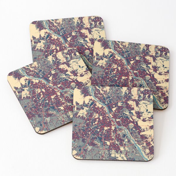 Item preview, Warsaw City Map of Poland - Hope designed and sold by deMAP.