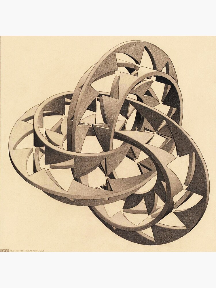 Discover Artwork By Maurits cornelis Escher ( 1898 - 1972 ), Netherlands Canvas