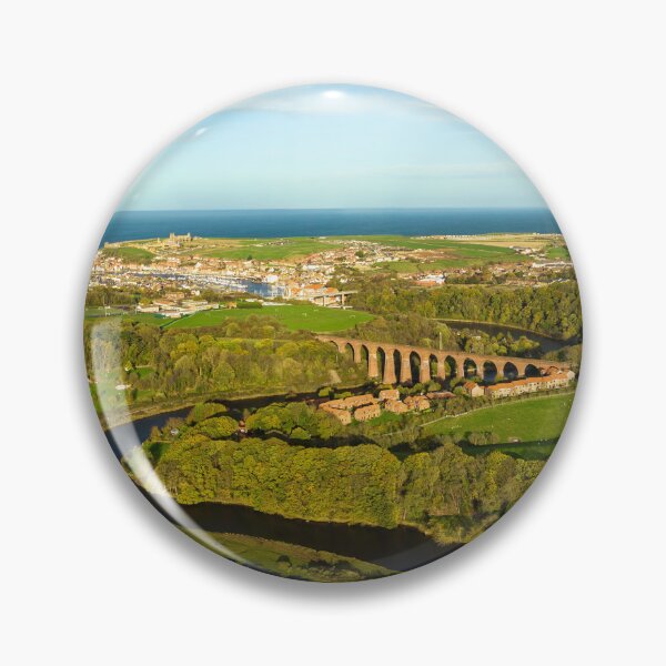 Item preview, Esk Valley with Larpool Viaduct Whitby North Yorkshire Wide PanoramaAerial Photograph Gift designed and sold by skyfilming.