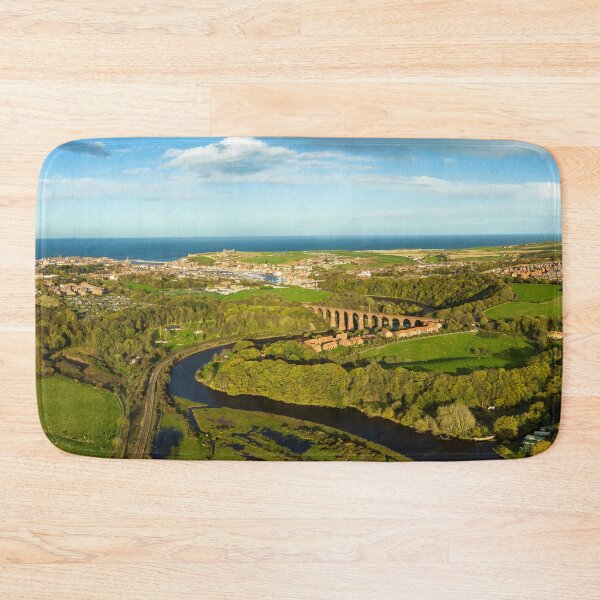 Item preview, Esk Valley with Larpool Viaduct Whitby North Yorkshire Wide PanoramaAerial Photograph Gift designed and sold by skyfilming.